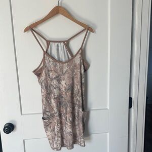 Birdie Camouflage Print Dress